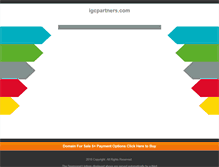 Tablet Screenshot of igcpartners.com